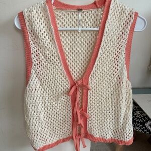 Festival Crochet Vest free people